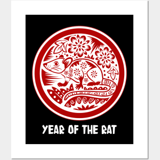 Year of the Rat Posters and Art